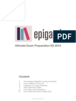 Epigami Exam Preparation Kit 2015