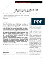 Retinopathy Diabetic