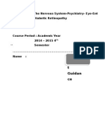 Diabetic Retinopathy - Student