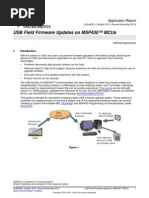 USB Field Firmware Updates On MSP430 MCUs