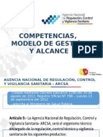 ARCSA Competencias