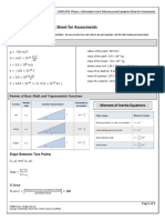 Physics Reference Tables