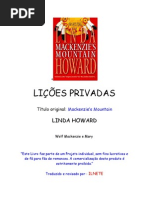 (Montanhas Mackenzie 01) (Linda Howard) Lições Privadas