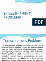 Transshipment