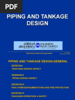 Piping and Tank Design