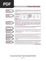 Calcium Oxide Product Data Sheet