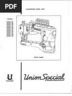 Union Special 36200ak, Pa, PH, PJ, PM, PX, Ta, TH, TJ, TM and TX