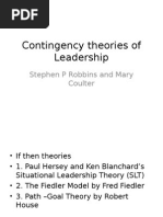 2.contingency Theories of Leadership