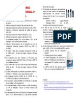 Actividades de Composición Centesimal y Porcentual