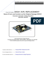 Newage Mx341 Automatic Voltage Regulator