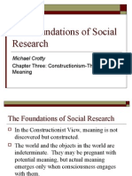 The Foundations of Social Research CH 3