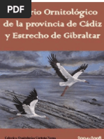 Anuario OrnitolÓgico de La Provincia de Cádiz