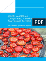 World: Vegetables (Dehydrated) - Market Report. Analysis and Forecast To 2020