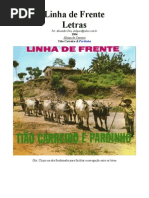 Tião Carreiro e Pardinho - Letras - 04 - Linha de Frente - 1964