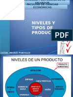 Clase 8 - Nivel, Tipos y Clasificacion de Productos