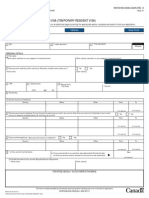 Application For Visitor Visa (Temporary Resident Visa) : Validate Clear Form