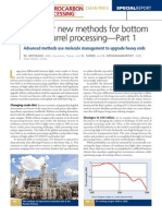 New Methods For Bottom of The Barrel Processing