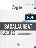 Biologie BAC 2010 Ghid PDF