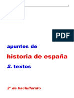 Historia de España Textos