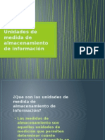 Unidades de Medida Informatica