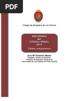 Reformas Del Codigo Penal 2015 Tablas Comparativas