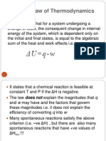 Second Law of Thermodynamics For Metallurgical Processes