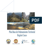 Ordenamiento Territorial de La Region de Cusco