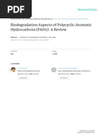 Biodegradation Aspects of Polycyclic Aromatic Hydrocarbons A Review