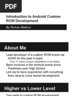 Introduction To Android Custom ROM Development - Illinois Splash Presentation