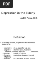 Depression in The Elderly