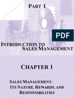 Chapter 1 Introduction To Sales Management