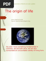 Origin of Life