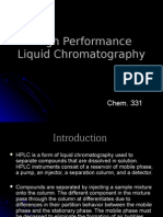 High Performance Liquid Chromatography