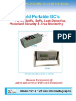 Model 122 Field Portable GC's For IH, Spills, Soils, Leak Detection, Homeland Security & Area Monitoring