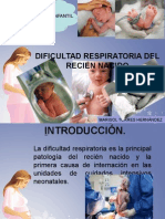 Sindrome de Dificultad Respiratoria