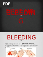 First Aid:: Bleedin G