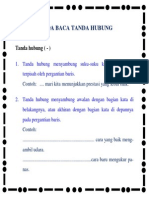 Tanda Baca Tanda Hubung Dalam Bahasa Indonesia