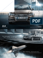 Audi A4 Avant and Sedan Flyer (Germany, 2016)