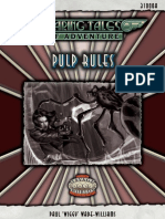 Daring Tales of Adventure - Pulp Rules