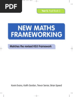 New Maths Frameworking Year 8 Pupil Book 3 8f469