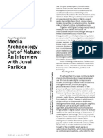 Media Archaeology Out of Nature - An Interview With Jussi Parikka