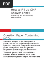 How To Fill Up OMR Answer Sheet: Important For Forthcoming Examination