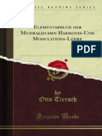 Elementarbuch Der Musikalischen Harmonie Und Modulations Lehre