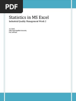 Statistics in MS Excel Using MegaStat.30810627