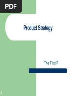 Product Strategy