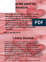 Presentacion Sobre Los Tipos de Amor en La Literatura