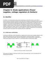 Chapter 6 Diode Applications Power Supplies Voltage Regulators Limiters