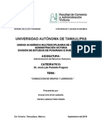 Conducción de Grupos y Liderazgo
