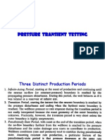 Pressure Transient Analysis