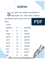 Sisipan Dalam Bahasa Indonesia